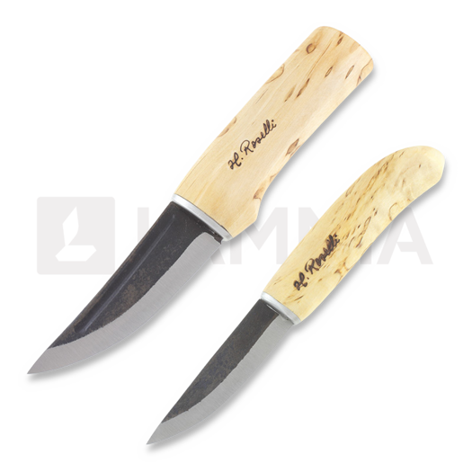 Dvojitý nůž Roselli Hunting + Carpenter, combo sheath