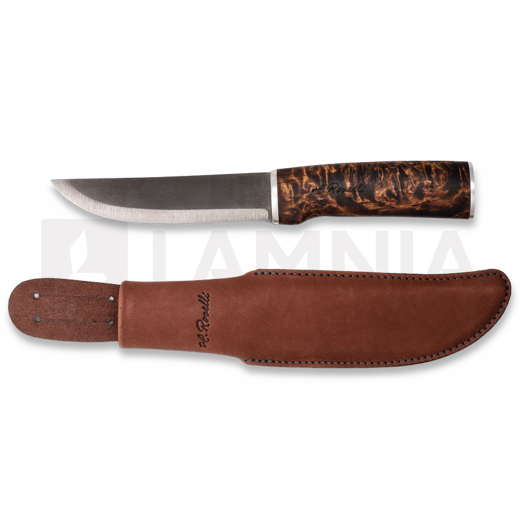 Roselli Hunting kniv, long, UHC, silver ferrule