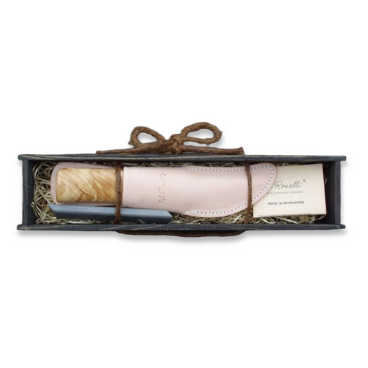 Roselli Small Leuku knife, Giftbox