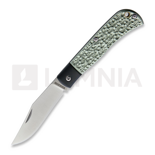 Coltello pieghevole Rough Ryder Aluminum Slipjoint, verde