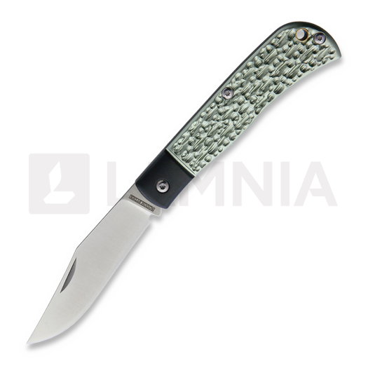 Складной нож Rough Ryder Aluminum Slipjoint, зелёный