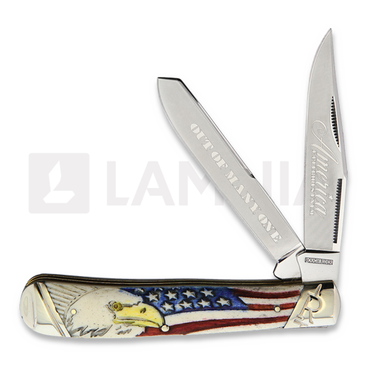 Pocket knife Rough Ryder America Trapper