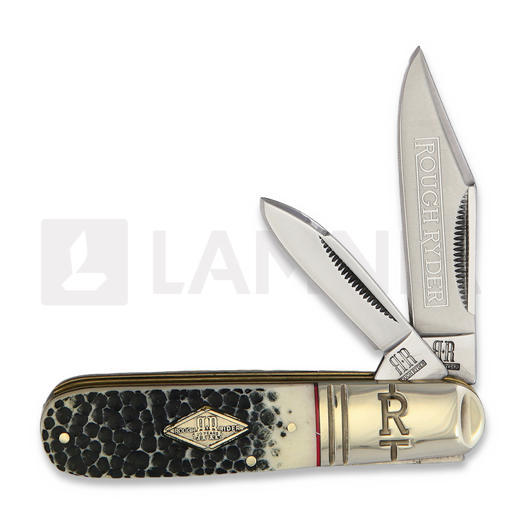 Rough Ryder Barlow Buckshot Bone folding knife
