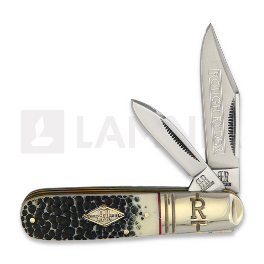 Складной нож Rough Ryder Barlow Buckshot Bone