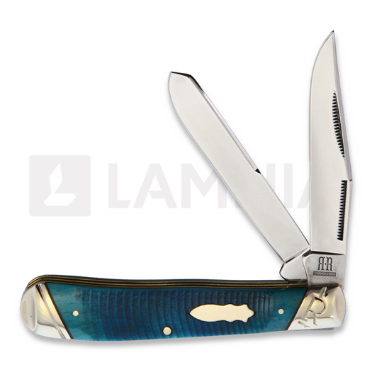 Pocket knife Rough Ryder Black and Blue Trapper
