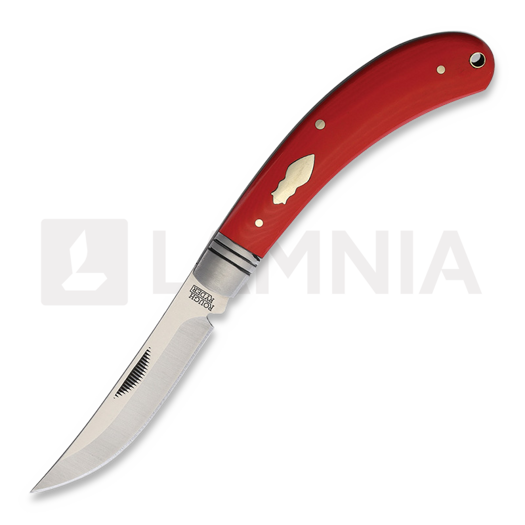 Nóż składany Rough Ryder Bow Trapper Red