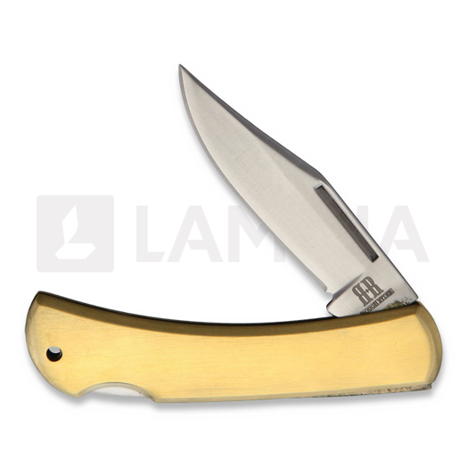 Rough Ryder Brass Lockback 2,5" sulankstomas peilis