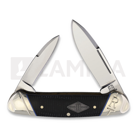 Rough Ryder Canoe Black Micarta pocket knife