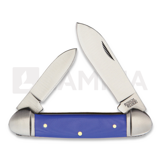 Pocket knife Rough Ryder Canoe G10, blu