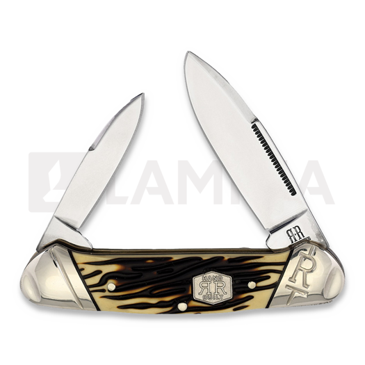Rough Ryder Canoe Stag folding knife