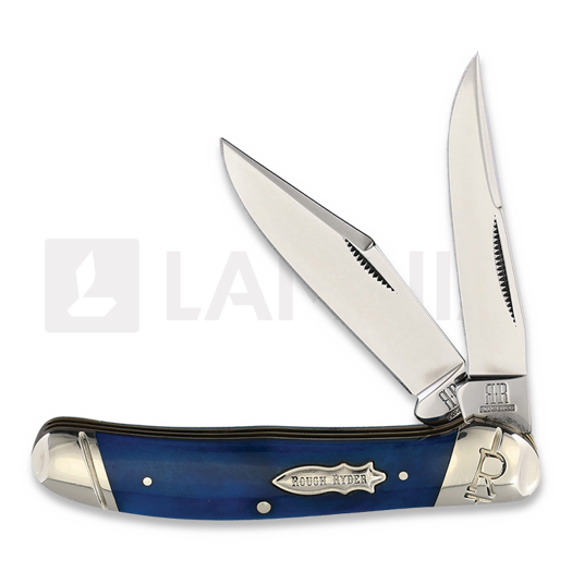 Nóż składany Rough Ryder Copperhead Blue Smooth Bone