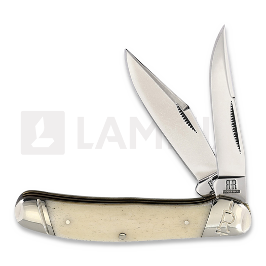 Rough Ryder Copperhead White Smooth foldekniv