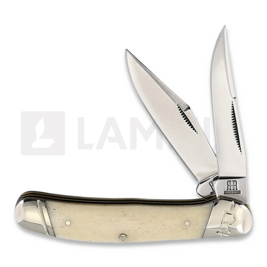 Rough Ryder Copperhead White Smooth folding knife