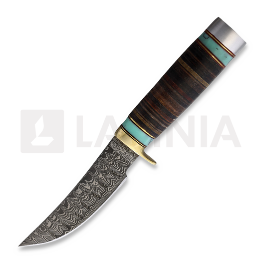 Rough Ryder Damascus Hunter Granton Edge