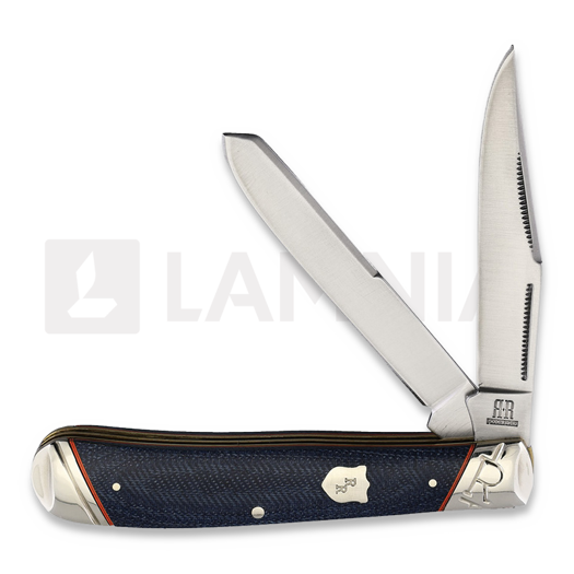 Rough Ryder Denim Micarta Trapper