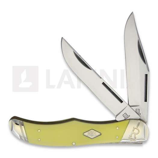Перочинный нож Rough Ryder Folding Hunter Carbon Yellow