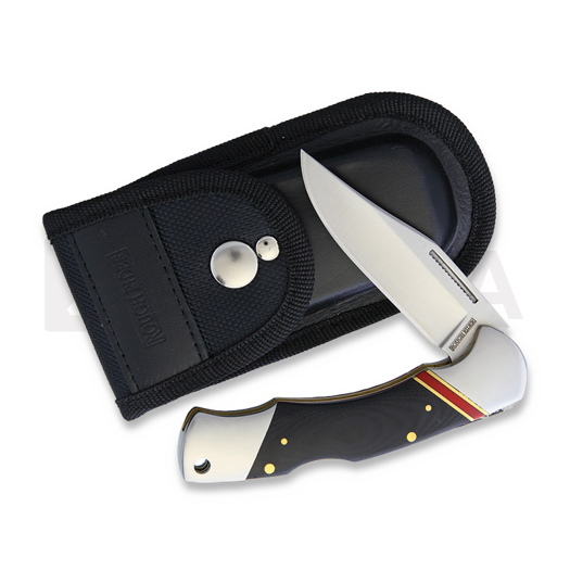 Rough Ryder Highland Lockback Black folding knife