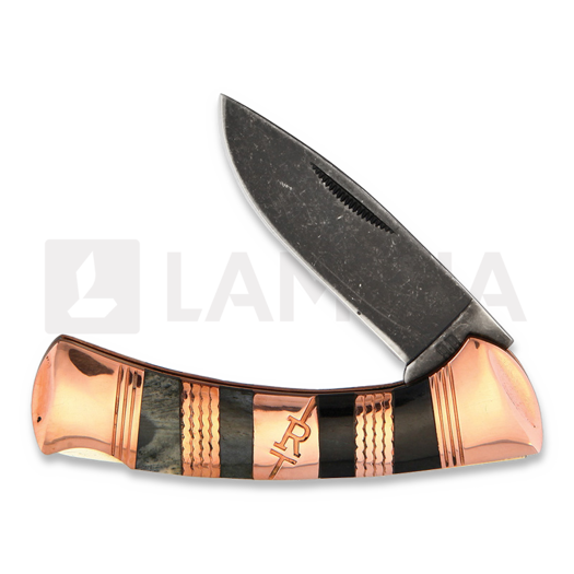 Skladací nôž Rough Ryder Lockback Copper Coil