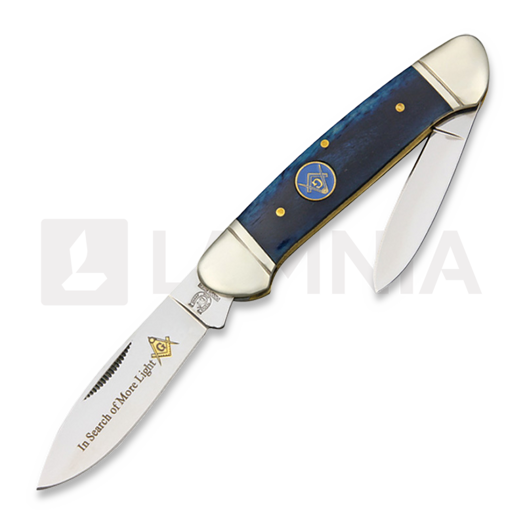 Pocket knife Rough Ryder Masonic Canoe