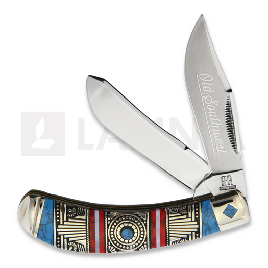 Перочинный нож Rough Ryder Old Southwest Bow Trapper