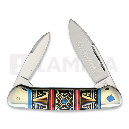 Pocket knife Rough Ryder Old Southwest Canoe