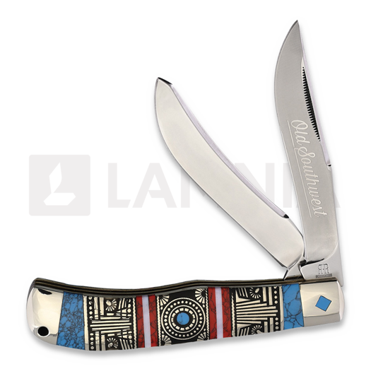 Перочинный нож Rough Ryder Old Southwest Large Trapper