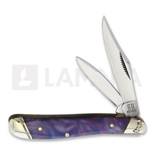 Rough Ryder Peanut Purple Swirl pocket knife