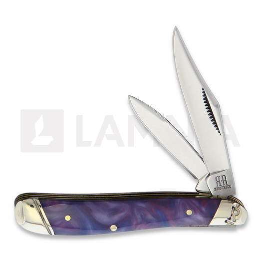 Pocket knife Rough Ryder Peanut Purple Swirl
