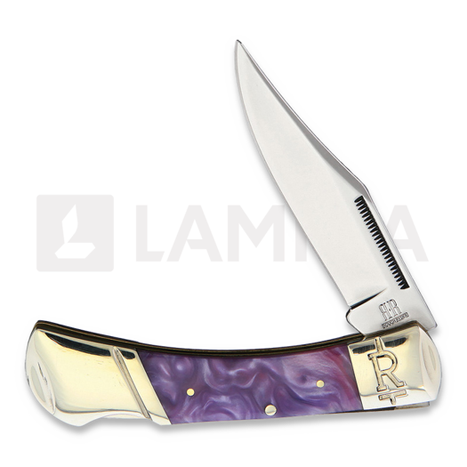 Liigendnuga Rough Ryder Purple Swirl Lockback