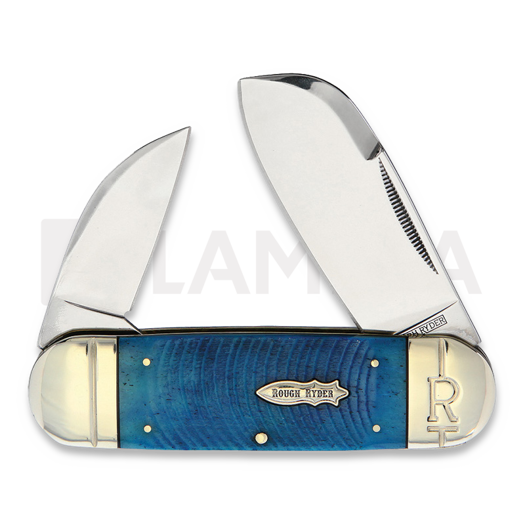 Couteau pliant Rough Ryder Reserve Black And Blue Elephant Toe