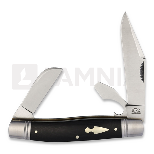 Rough Ryder Reserve Common Stock D2 Black Micarta 折り畳みナイフ