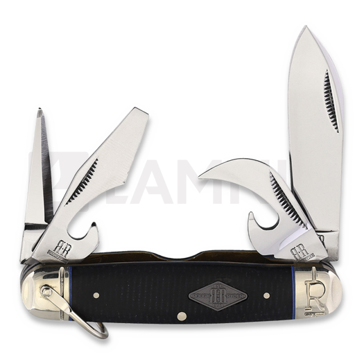 Перочинный нож Rough Ryder Scout Black Micarta