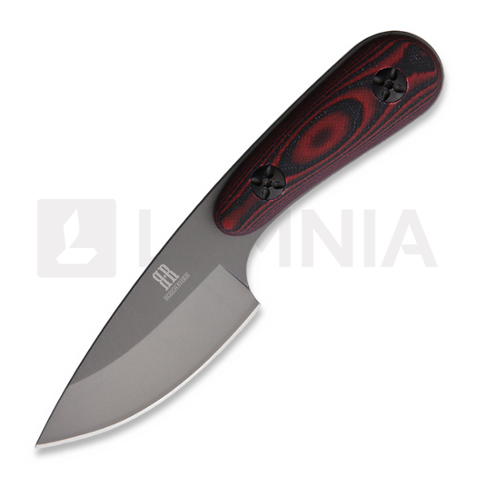 Rough Ryder Skinner Red/Black G10