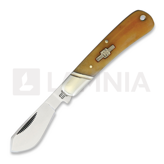 Rough Ryder Small Cotton Sampler Tobacco foldekniv