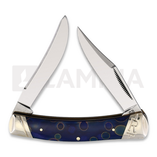 Rough Ryder Small Moose Blue Swirl pocket knife