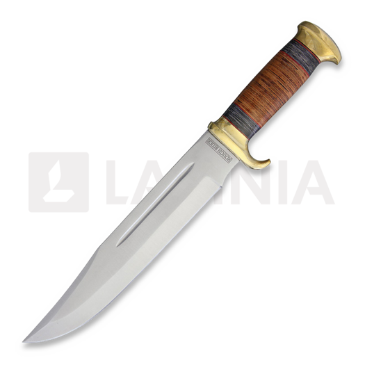 Rough Ryder Stacked Leather Bowie