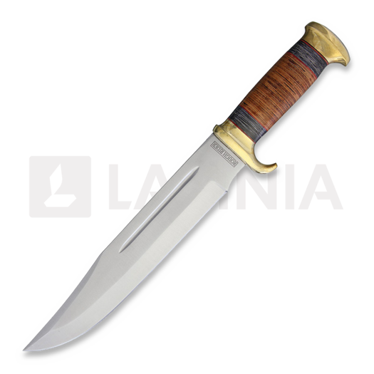 Rough Ryder Stacked Leather Bowie