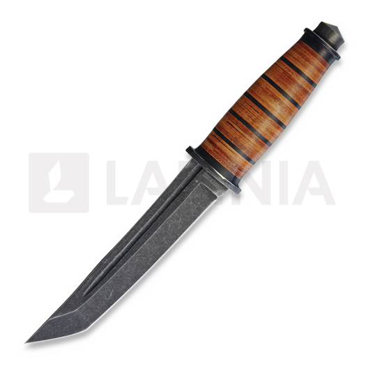 Rough Ryder Stacked Leather Tanto