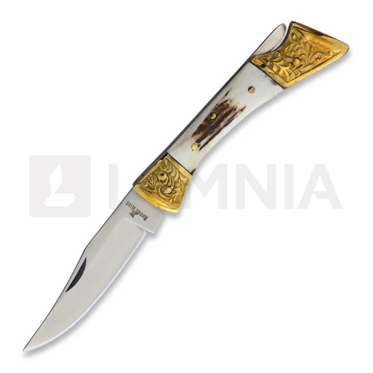 Coltello pieghevole Rough Ryder Stag Lockback