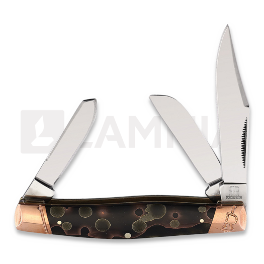 Rough Ryder Stockman Copper foldekniv