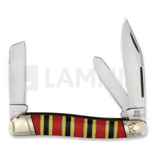 Rough Ryder Texas Stockman Coral Snake folding knife