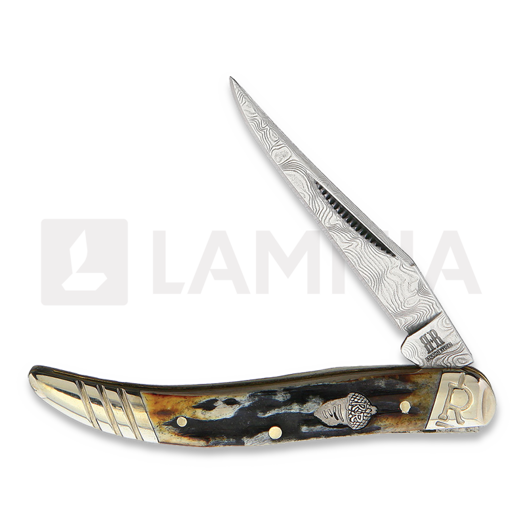 Rough Ryder Toothpick Cinnamon Stag folding knife