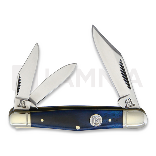 Rough Ryder Whittler Blue Smooth Bone