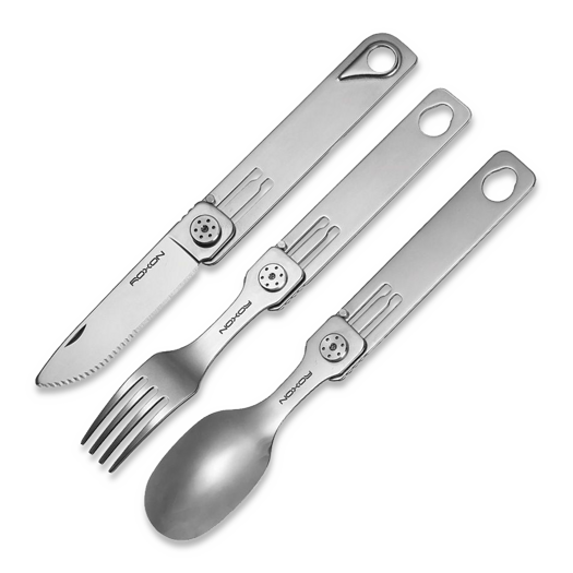 Roxon 3 in 1 Camping Utensil Set