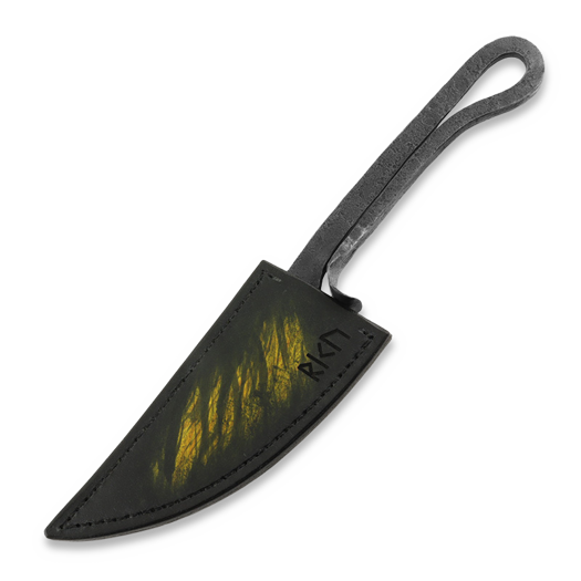 Coltello RV Unique Emännänveitsi, black/yellow sheath