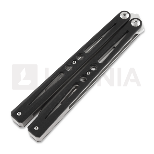 Couteau papillon Ryworx Setsuna, noir