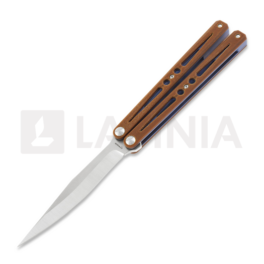 Ryworx Setsuna balisong, brun