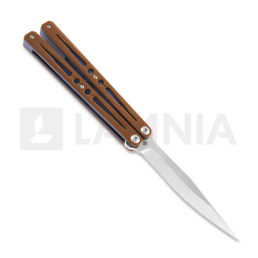 Ryworx Setsuna balisong, 褐色
