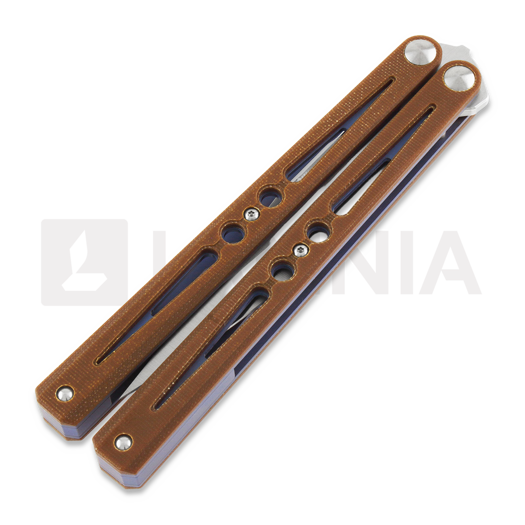 Balisong Ryworx Setsuna, brązowa