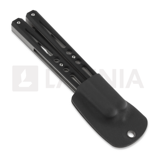 Ryworx Setsuna Drop Point butterfly knife, black